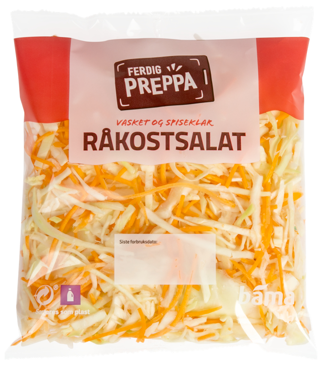 Råkost 250g Ferdig Preppa