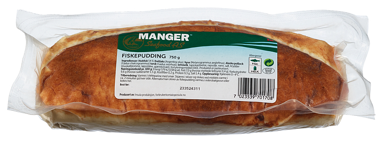 Fiskepudding 750g Manger Seafood