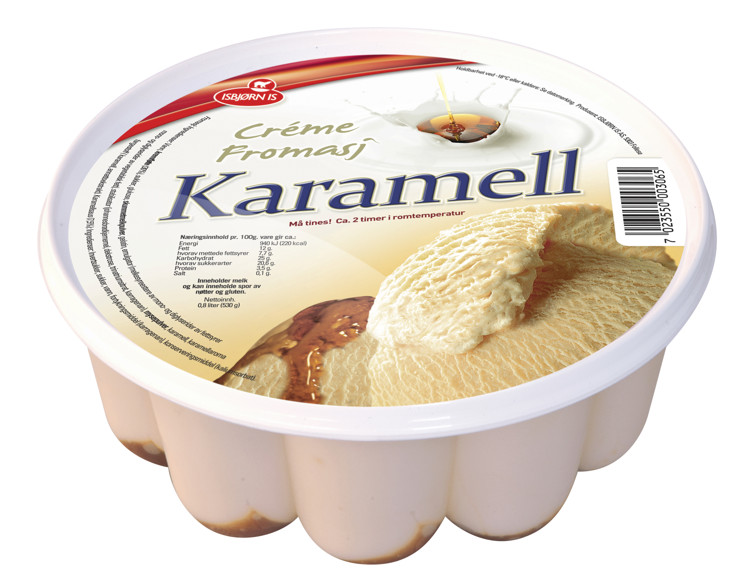 Crème Fromasj Karamell