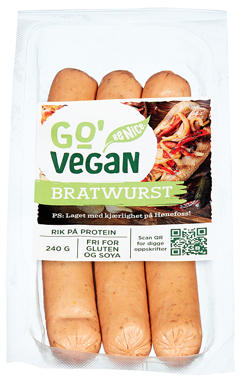 Go'vegan Bratwurst 240g