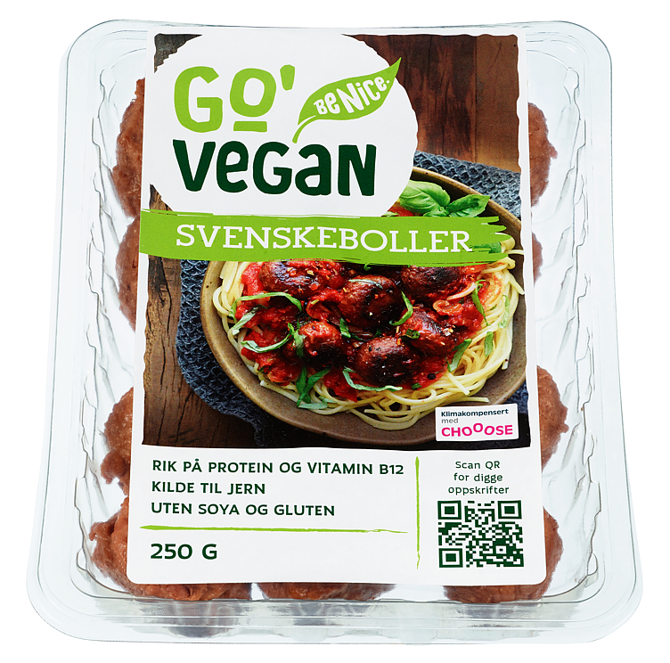 Go’vegan Svenskeboller 250g
