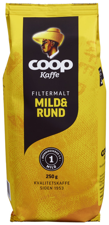 Bilde av Gul Coop 250g Coop Kaffe