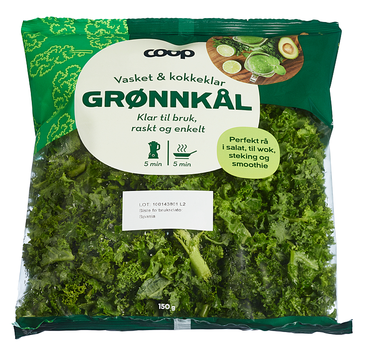 Coop Grønnkål 150g