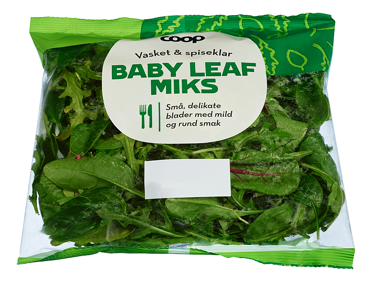 Coop Babyleafmix 65g