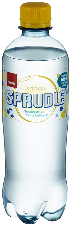 Bilde av Sprudle 0.5l Sitron med Kullsyre