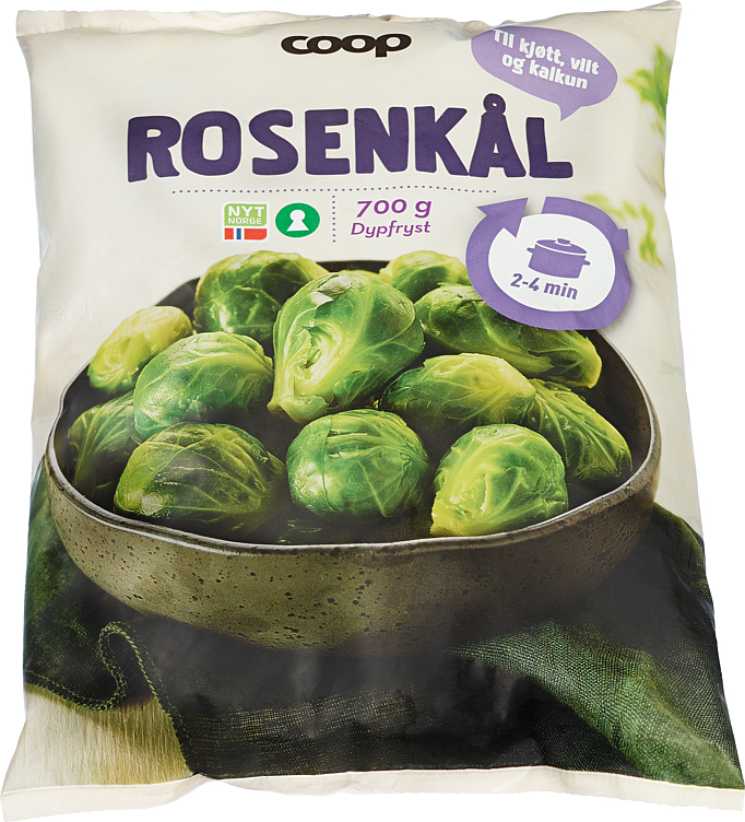 Coop Rosenkål 700g