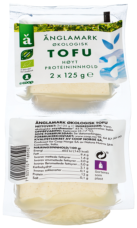 Änglamark Økologisk Tofu 250g