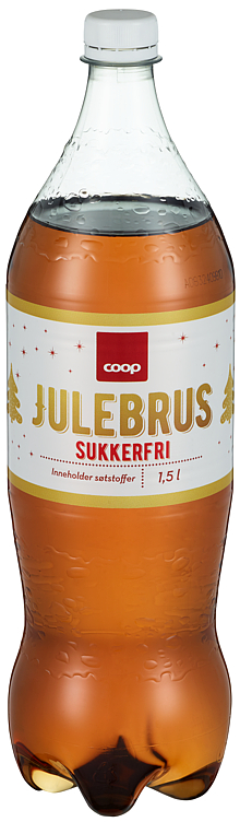 Bilde av Coop Julebrus Brun uten Sukker