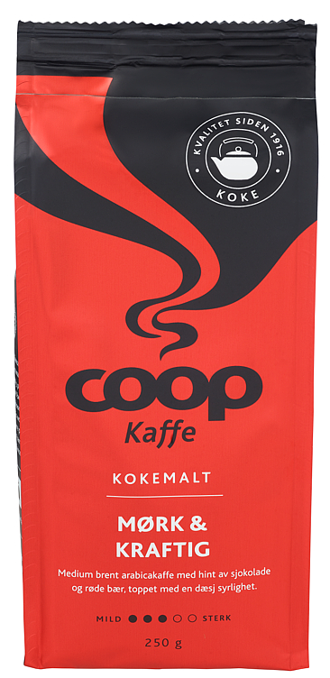 Coop Rød Ra Kokemalt 250g