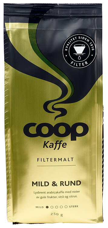 Coop Gul Filtermalt 250g