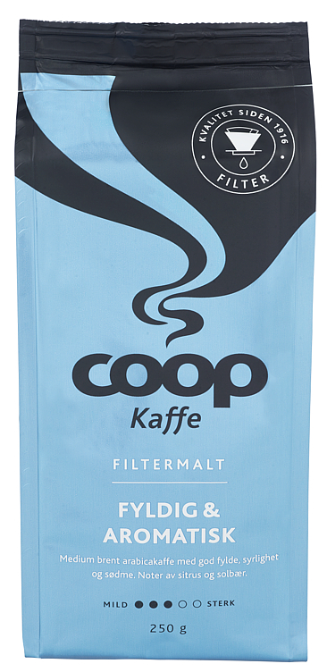 Bilde av Coop Blå Filtermalt 250g