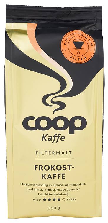 Bilde av Coop Frokost Filtermalt 250g