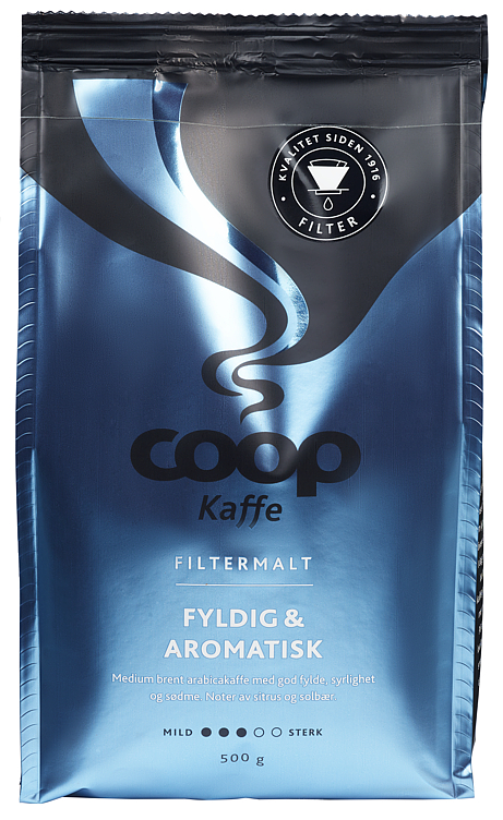 Coop Blå Filtermalt 500g