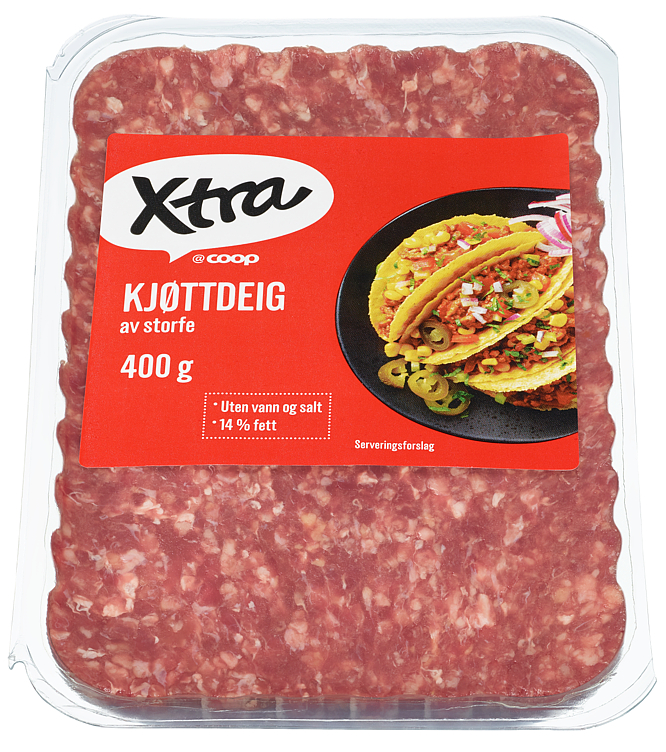 Bilde av X-tra Kjøttdeig 400g