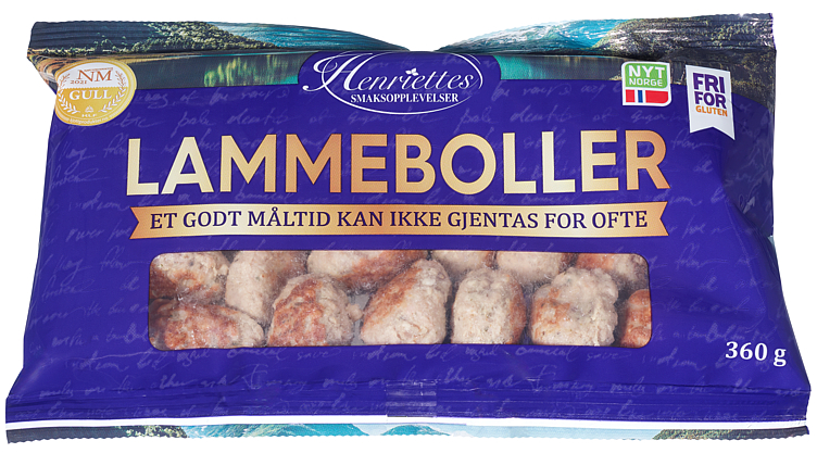 Henriettes Lammeboller 360g