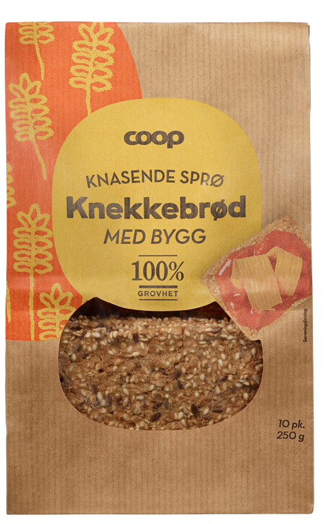 Coop Bygg Knekkebrød 250g