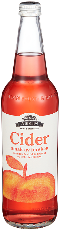 Askim Cider med Smak av Fersken 0.7l Afb