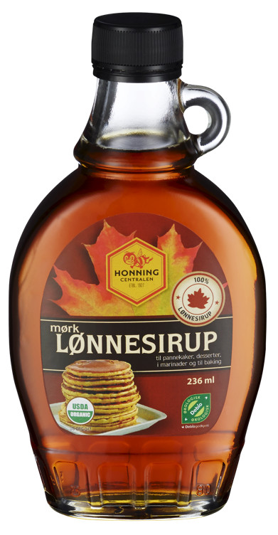 Lønnesirup Mørk 236 ml Hc