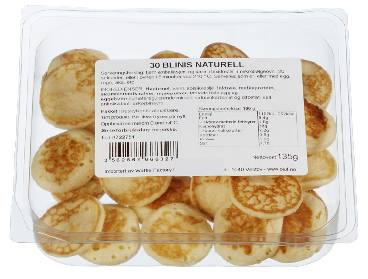 Blinis Coctail Frosne 135g