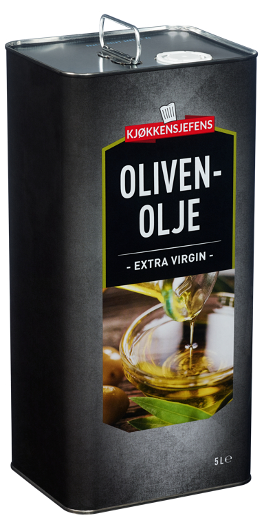 Olivenolje Extra Virgin 5 l Kjøkkensjefens