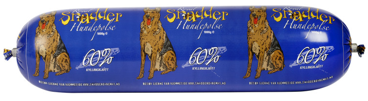 Hundepølse 1kg Snadder