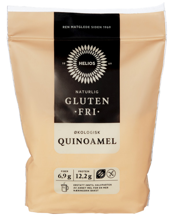 Helios Quinoamel Økologisk Glutenfri , Malt 300g