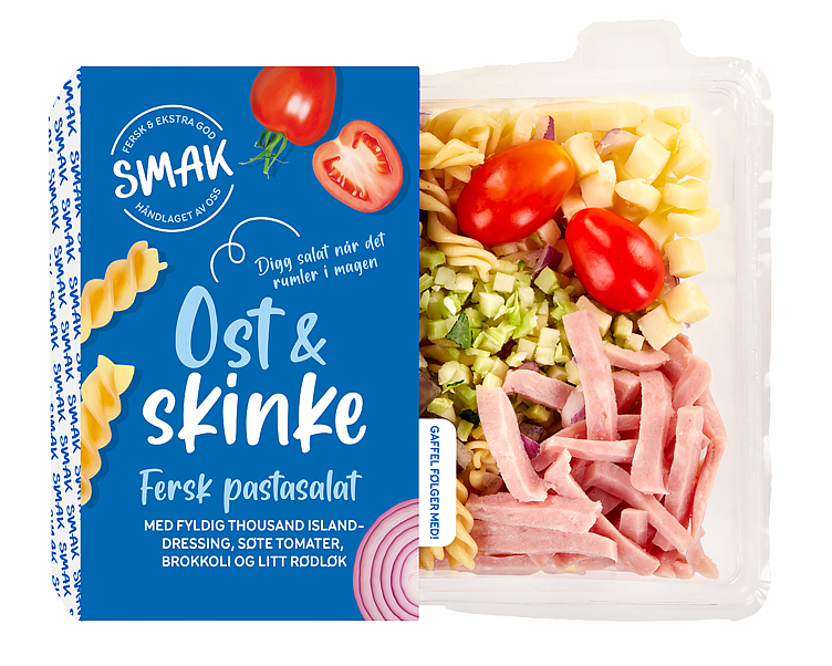 Pastasalat Skinke & Ost 330g Smak