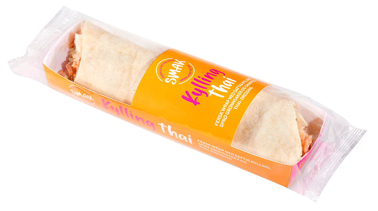 Wrap Kylling Thai 210g Smak