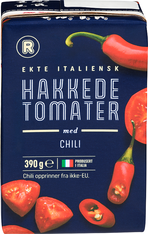 Tomater Hakkede Chili 390g R