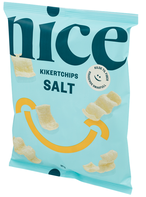 Kikertchips m/Salt 75g Nice
