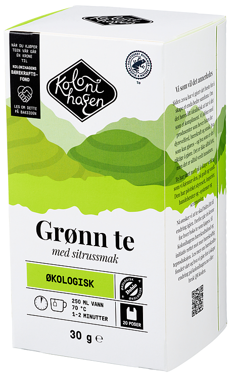 Te Grønn m/Sitrus 30g Kolonihagen