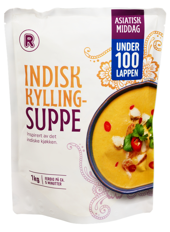 Indisk Kyllingsuppe 1kg Rema 1000