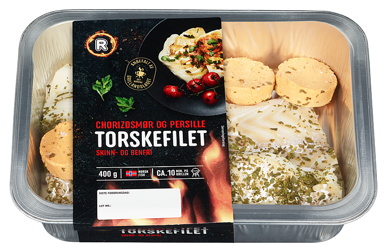 Torsk m/Persille og Chorizosmør 400g R