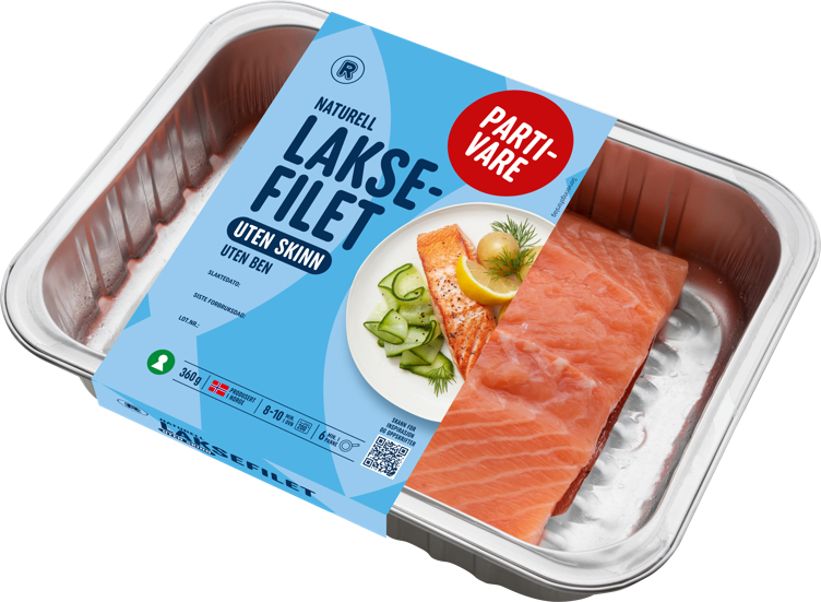 Laksefilet u/Skinn 360g R