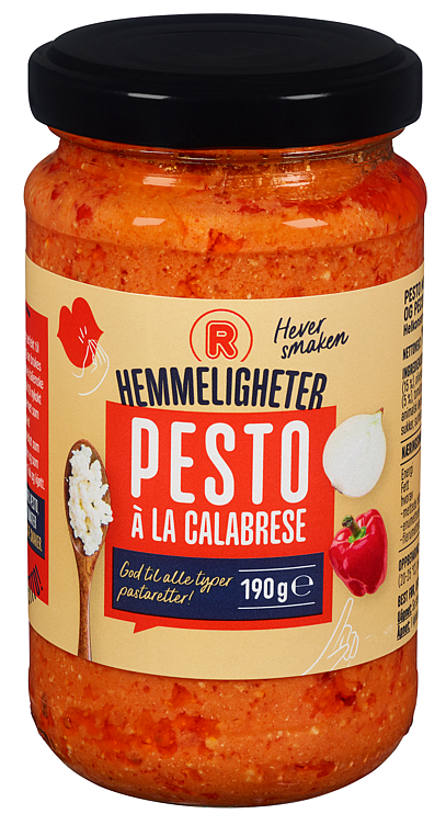 Hemmeligheter Pesto À La Calabrese 190g R
