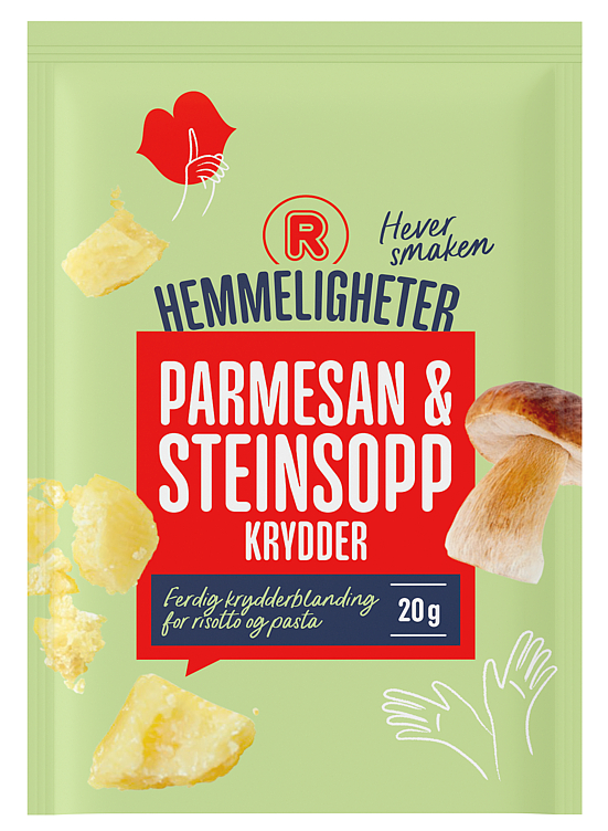 Parmasan og Steinsopp Kryddermiks 20g R