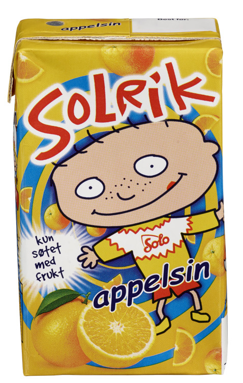 Solrik Appelsin Lett 0,25l