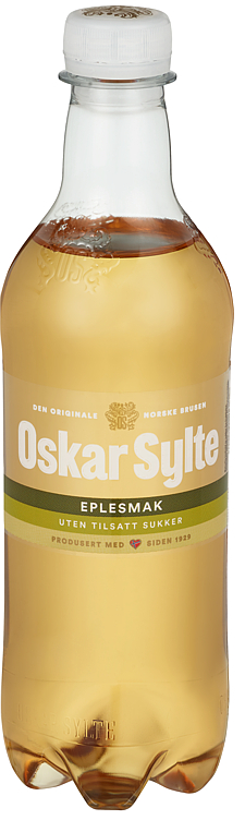 Oskar Sylte Eplebrus uten Tilsatt Sukker 0.50l