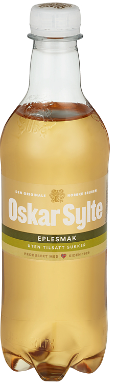 Bilde av Oskar Sylte Eplebrus uten Tilsatt Sukker 0.50l