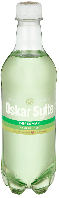 Oskar Sylte Pærebrus uten Sukker 0.50l