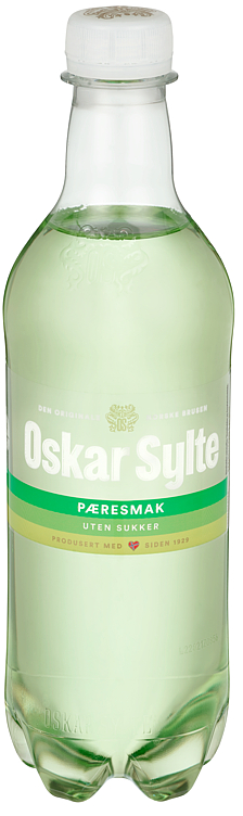 Bilde av Oskar Sylte Pærebrus uten Sukker 0.50l