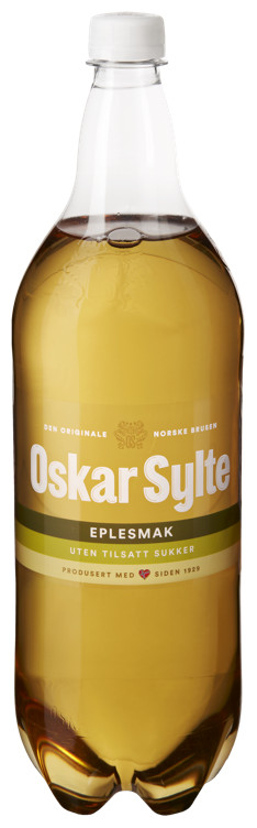 Oskar Sylte Eplebrus uten Tilsatt Sukker 1.50l 8pk