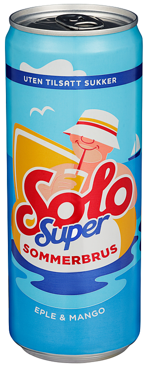 Bilde av Solo Super Eple og Mango 6pk 0,33l