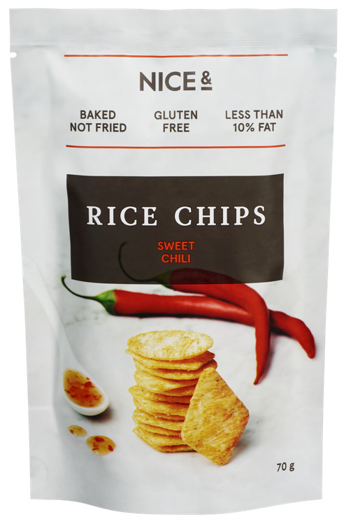Nice & Rice Chips Sweet Chili 12x70g