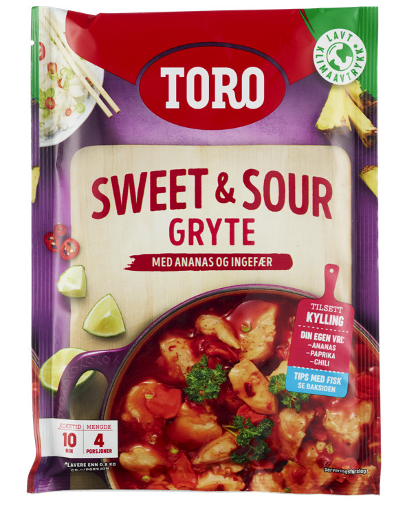 Sweet Sour Gryte 152 g Toro