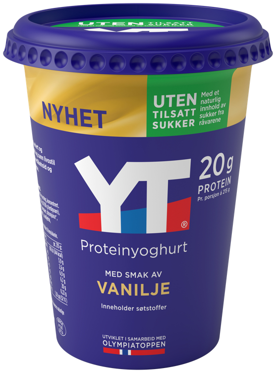 Yt Protein Yoghurt Vanilje 430g Tine