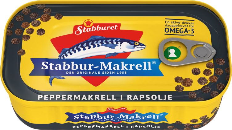 Peppermakrell 80g Stabbur-makrell