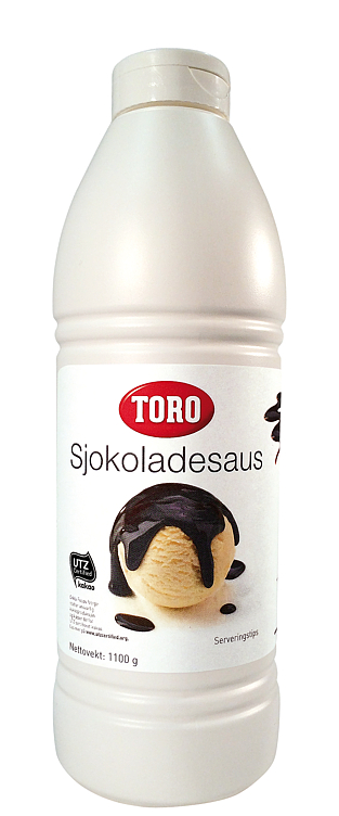 Sjokoladesaus 1,1 kg Toro