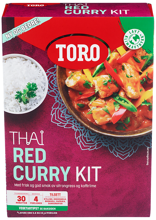 Toro Kit Thai Red Curry 268g