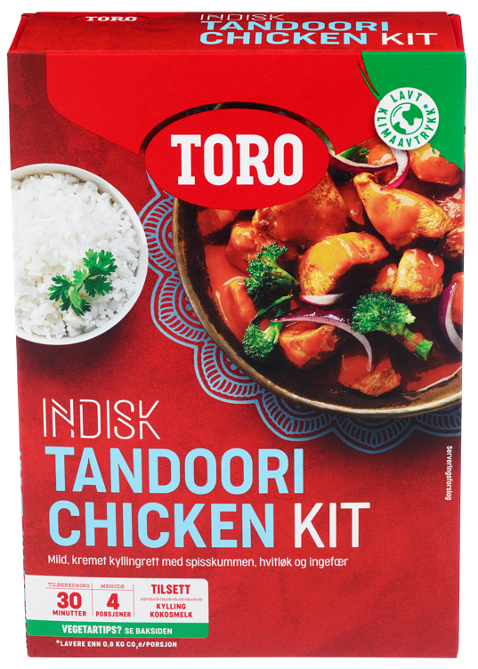 Toro Kit Indisk Tandoori Chicken 286g
